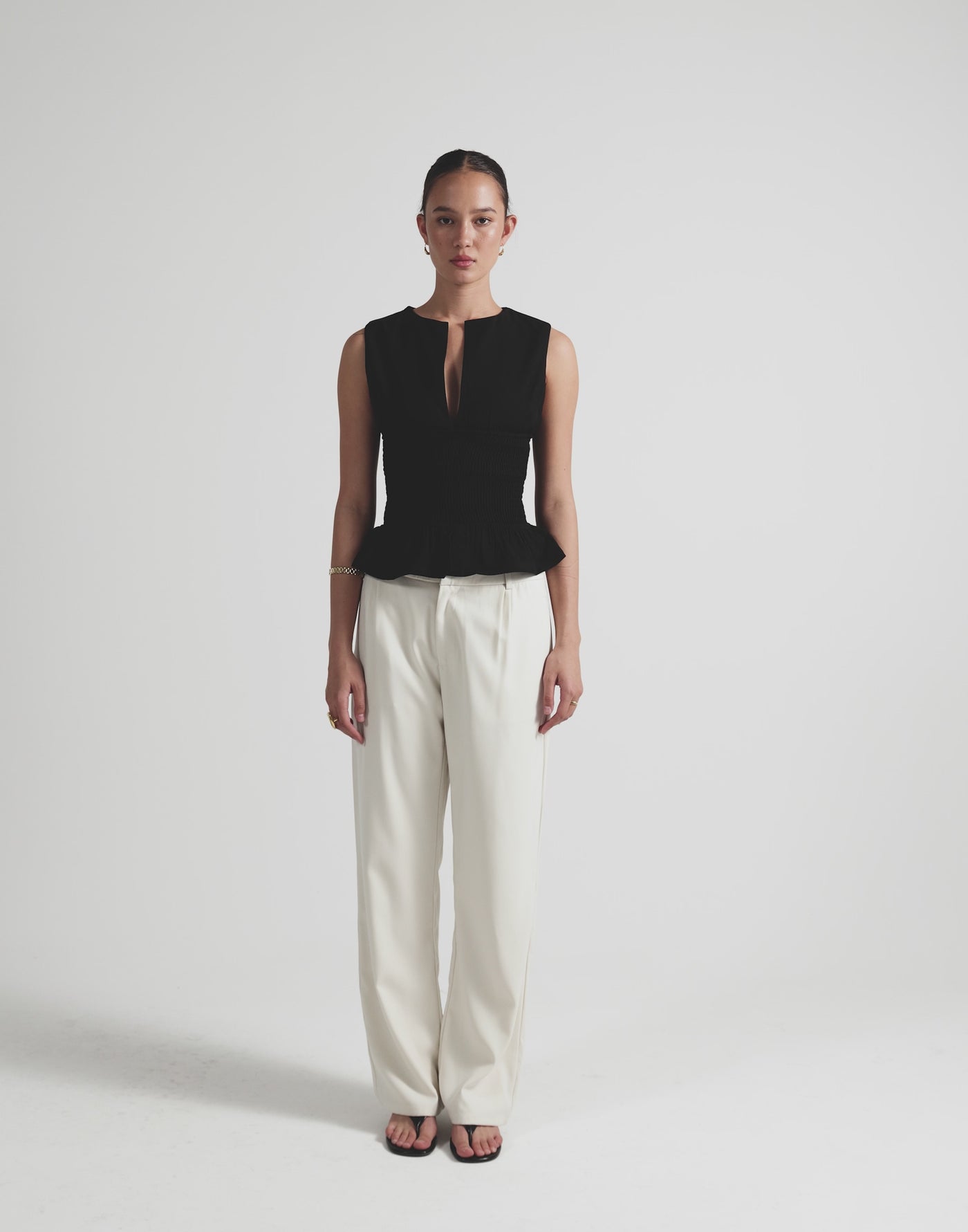 Saxton Pants (Oat)