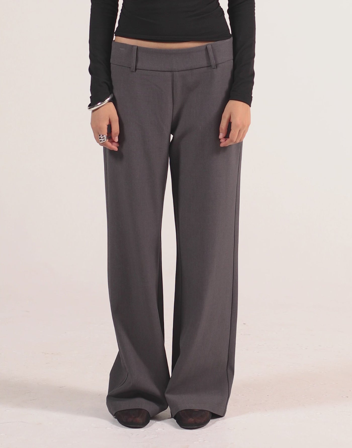 Rosalinda Pants (Textured Slate)