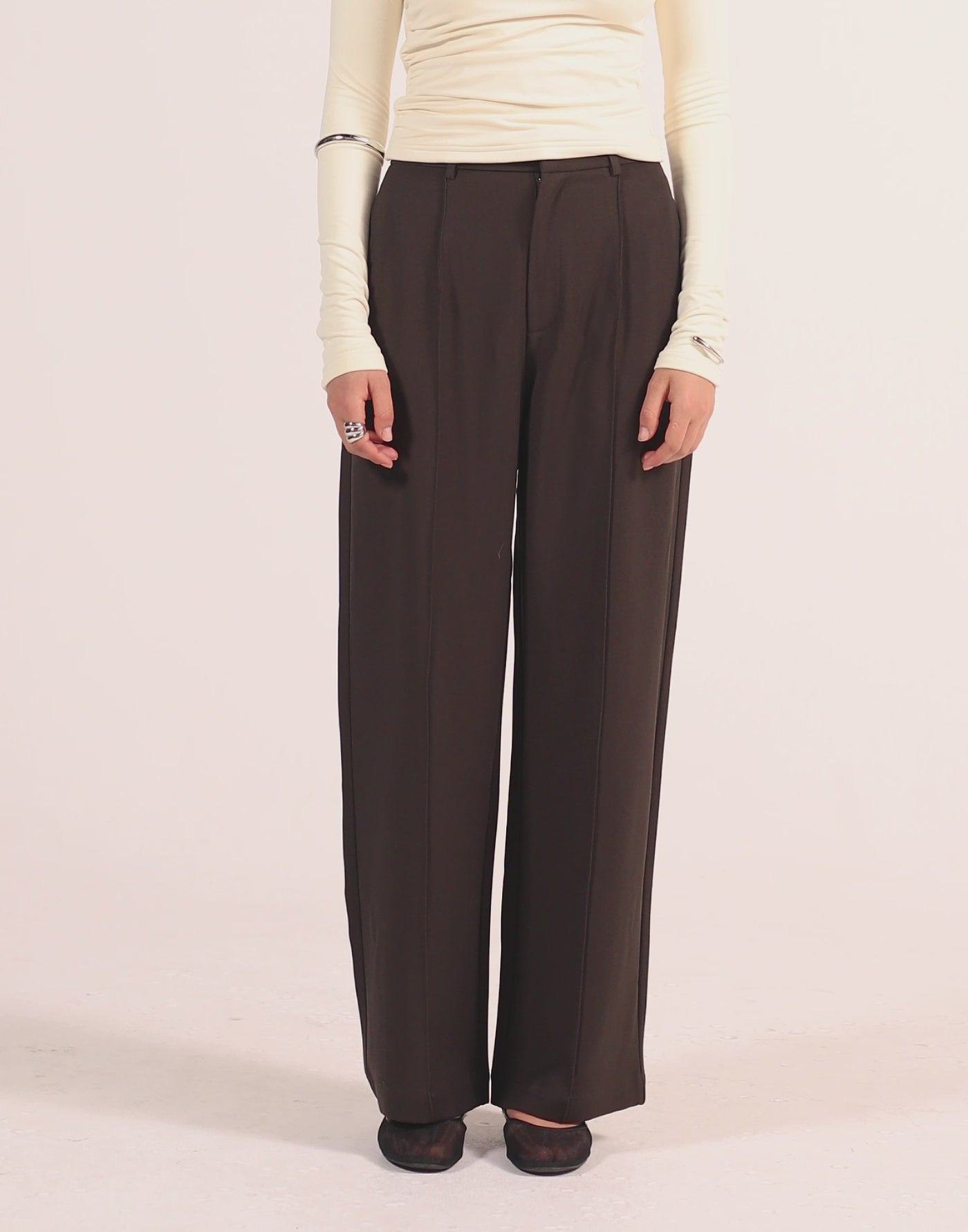 Vandelia Pants - Petite (Chocolate)