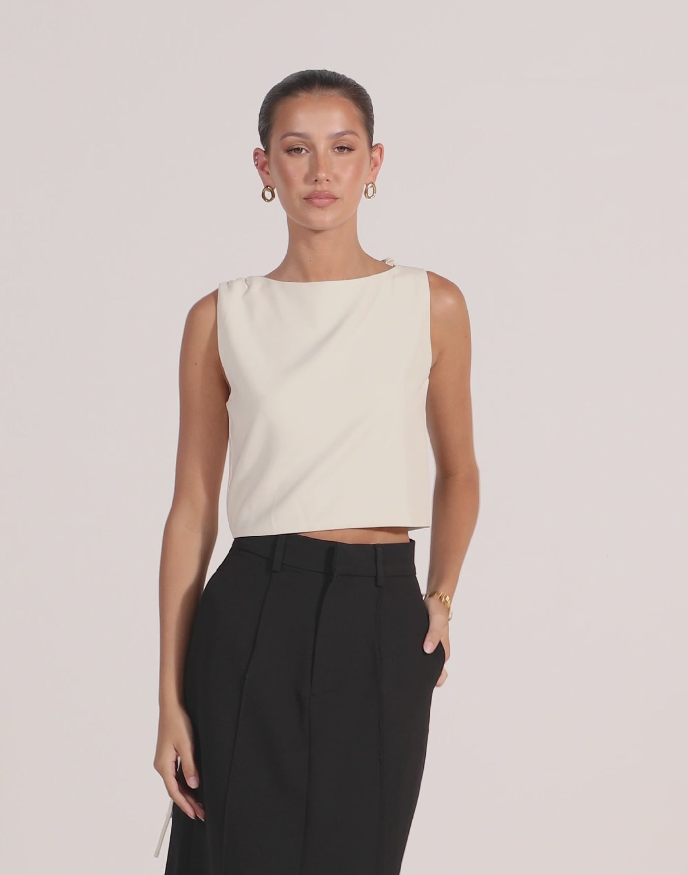 Sotiria Top (Oat)