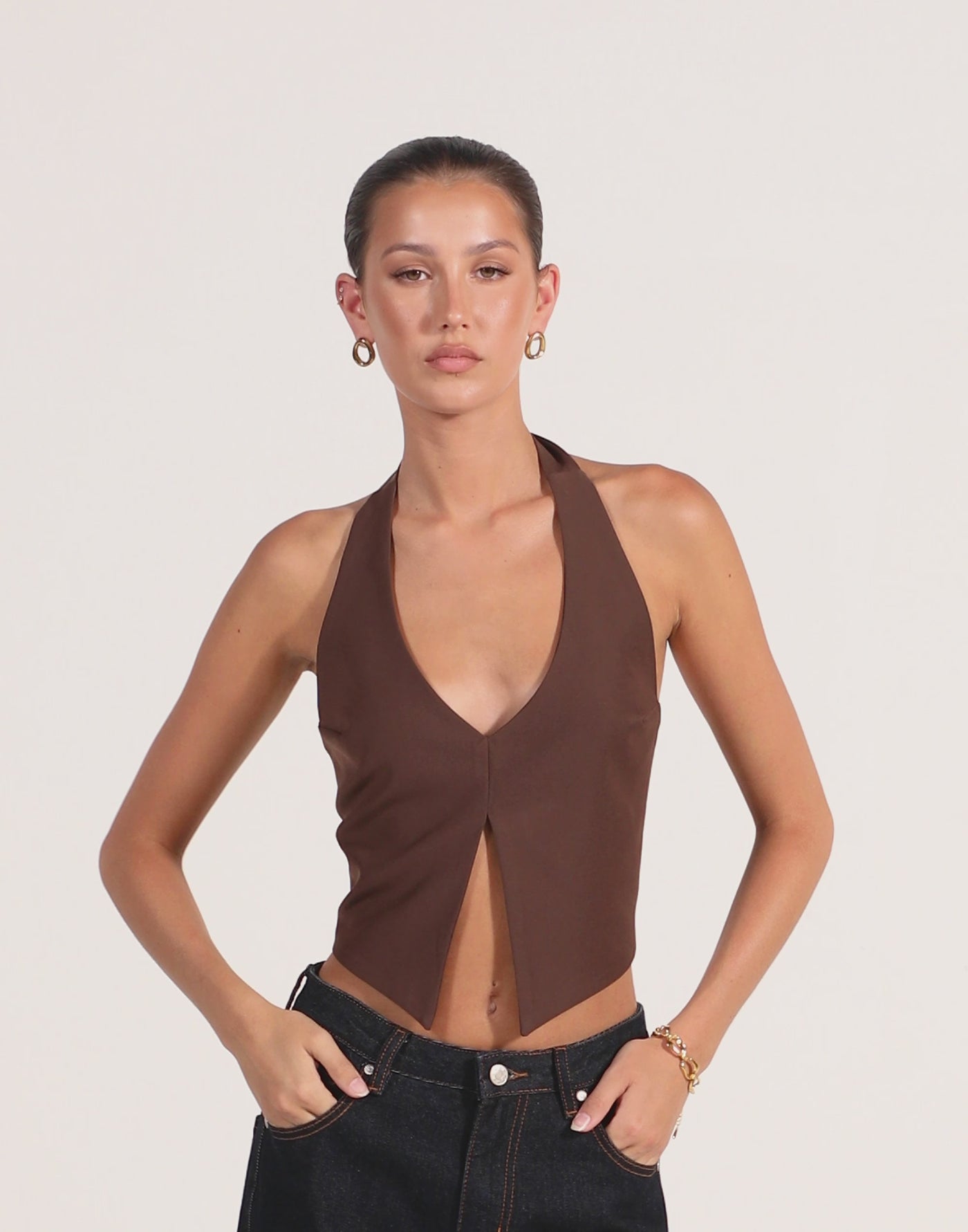 Kailani Top (Cocoa)