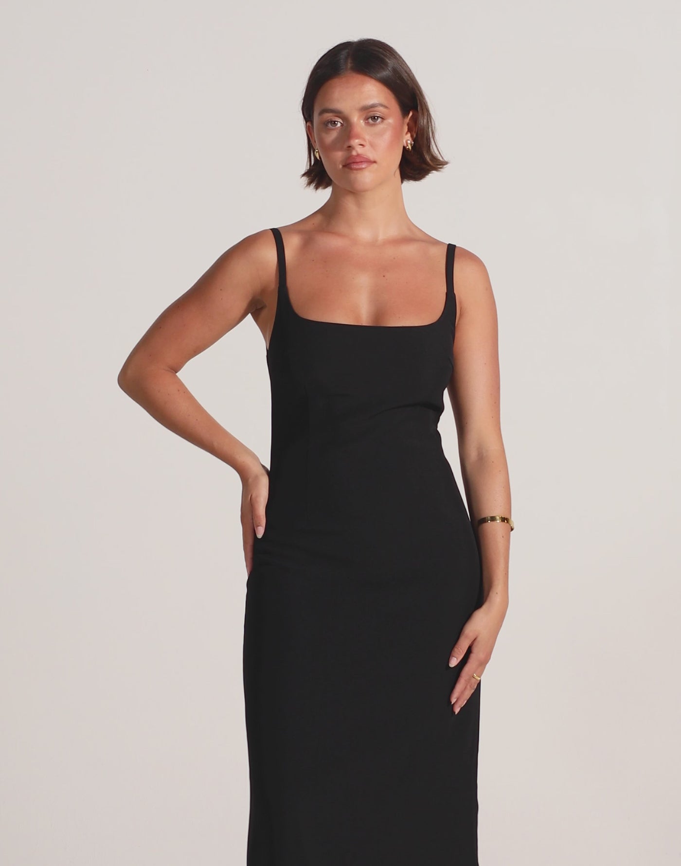 Alistair Maxi Dress (Black)