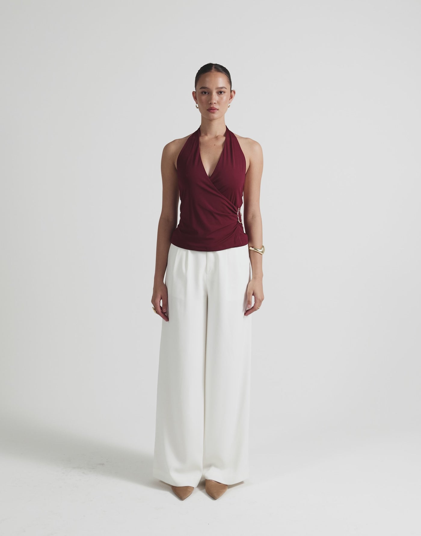 Agnete Top (Plum)