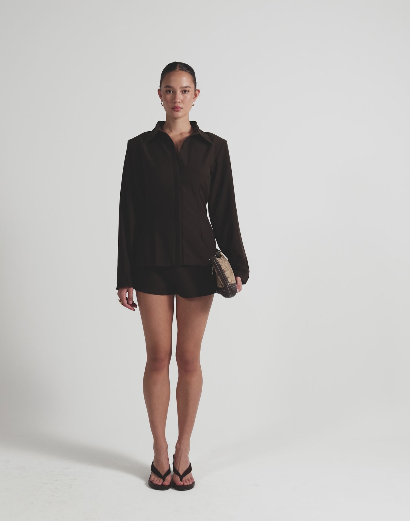 Mariella Shorts (Chocolate)