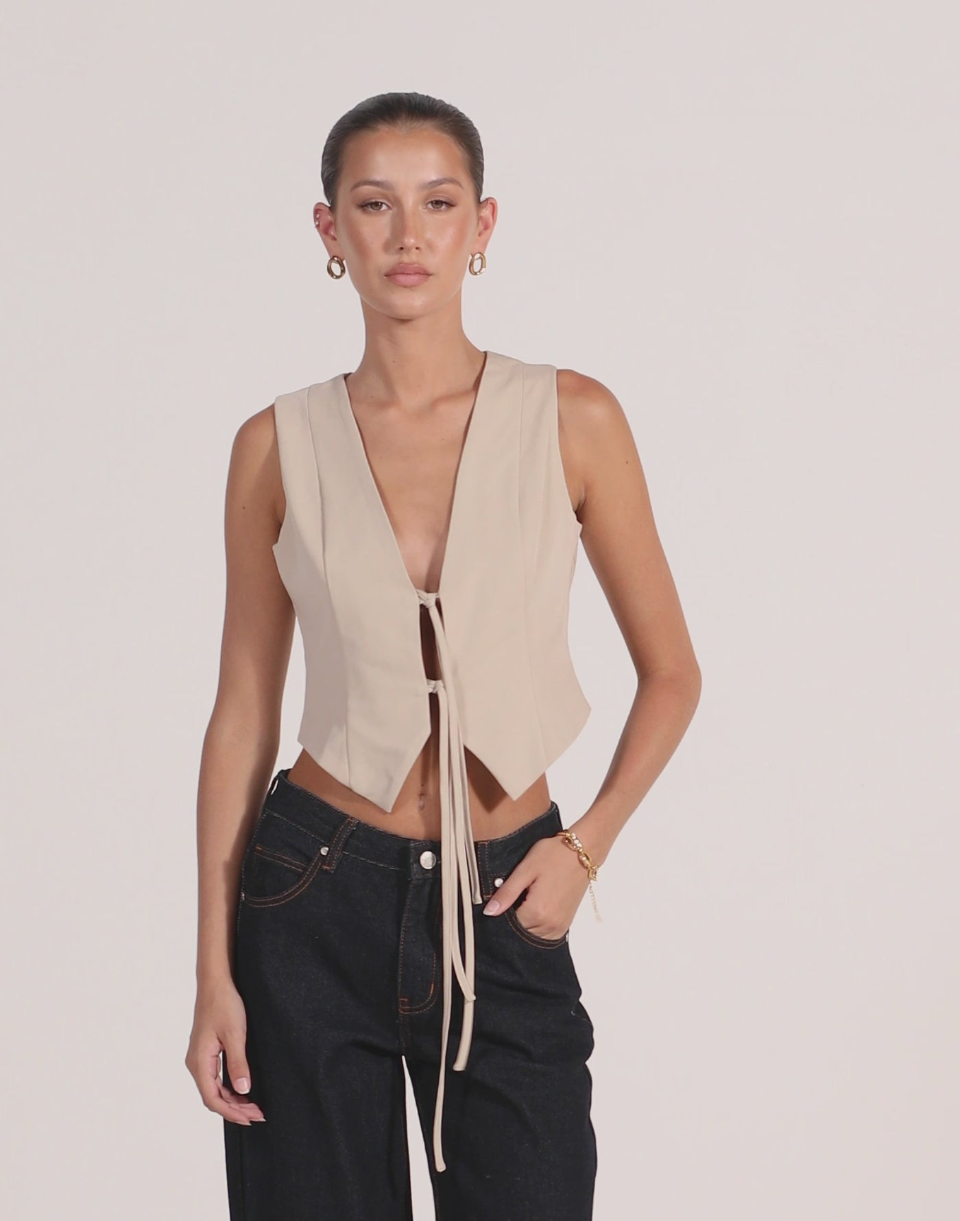 Kimberly Top (Latte)